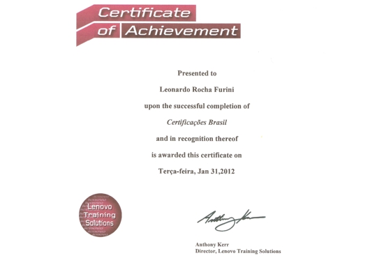 Certificado Profissionais certificados tecnologia da informação