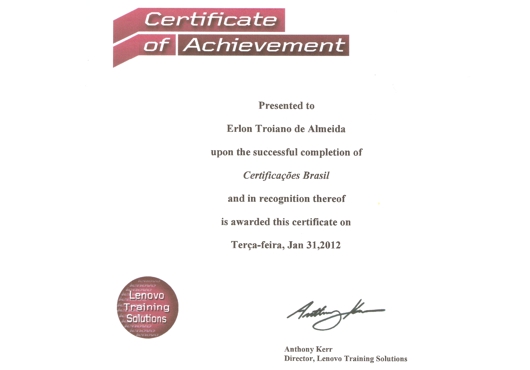 Certificado Profissionais certificados tecnologia da informação